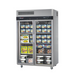Turbo Air KF45-2G-N - 2 Glass Door Upright Freezer 1260mm 1215L