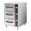 Benchstar EDW-3GN - Food Warming Drawers, 3 x GN 1/1
