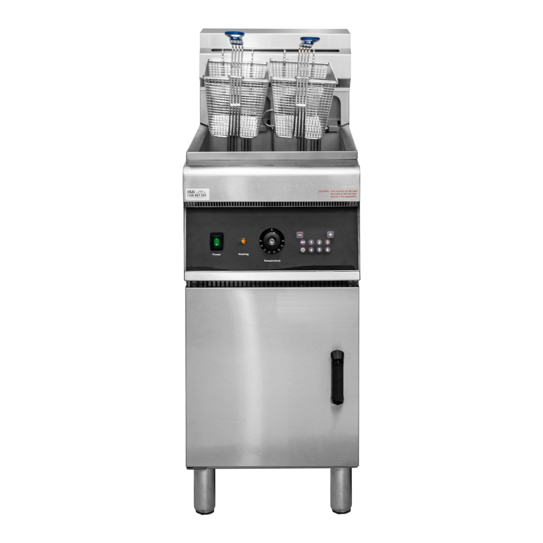 Brenner EF-28-FH - 28L Electric Deep Fryer with Cold Zone - image 2