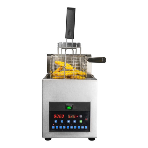 Benchstar EF-3250SAL - 8L Electric Fryer with Auto Basket Lift and Digital Control