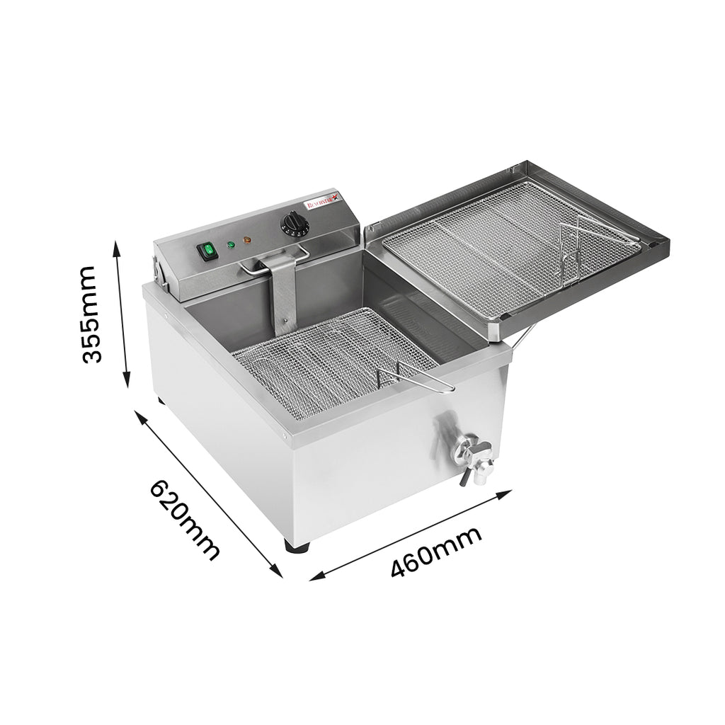 Benchstar EF-TE - Benchtop Electric Donut Fryer, 11L - image 2