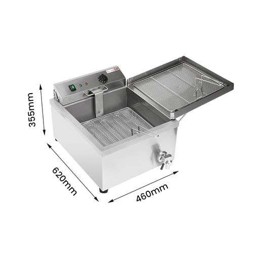 Benchstar EF-TE - Benchtop Electric Donut Fryer, 11L - image 2