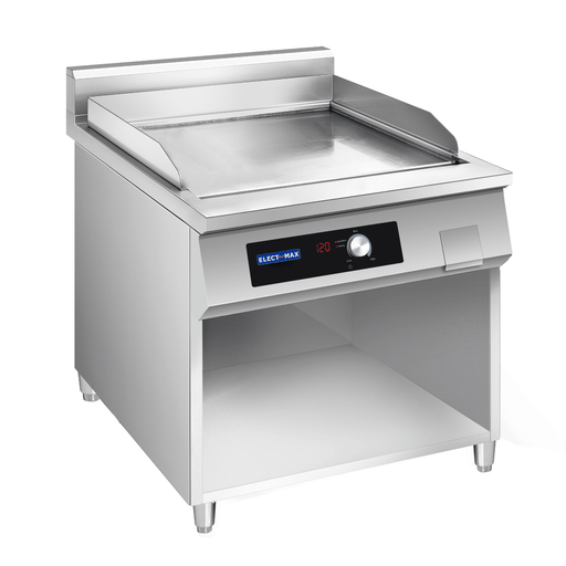 Electmax EGP9-800 - 900 Series Induction Griddle with Splashback on Stand 800mm