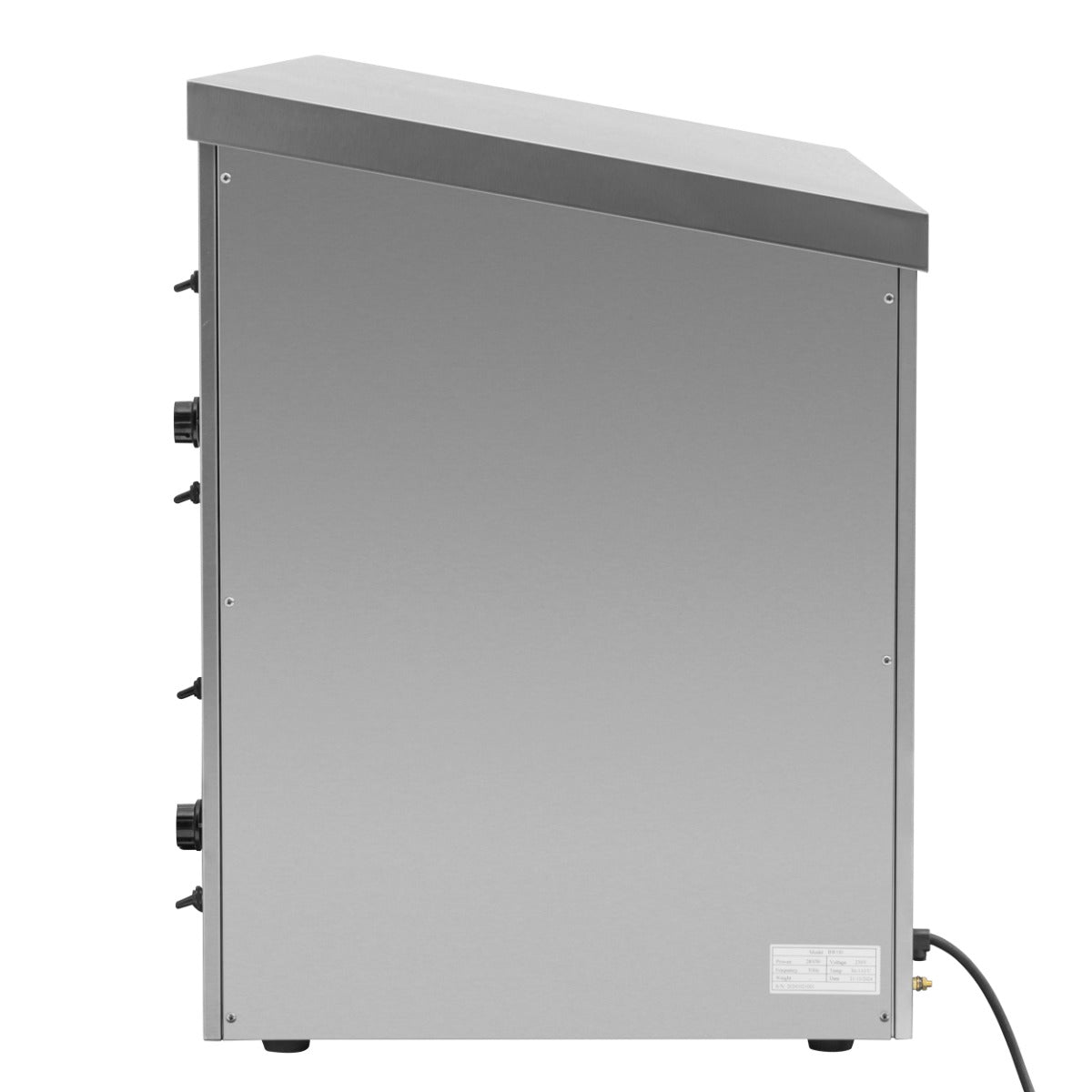 Benchstar EHW-150 - Hot Food Display Warmer, 2 Angled Shelves, 1500mm - image 4