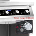 Electmax EIC7-1200P - 700 Series 6 Burner Induction Cooktop with Splashback on Stand - image 7