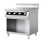 Electmax EIC9-800P - 900 Series 4 Burner Induction Cooktop with Splashback on Stand - image 8
