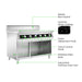 Electmax EIC7-1200P - 700 Series 6 Burner Induction Cooktop with Splashback on Stand - image 3