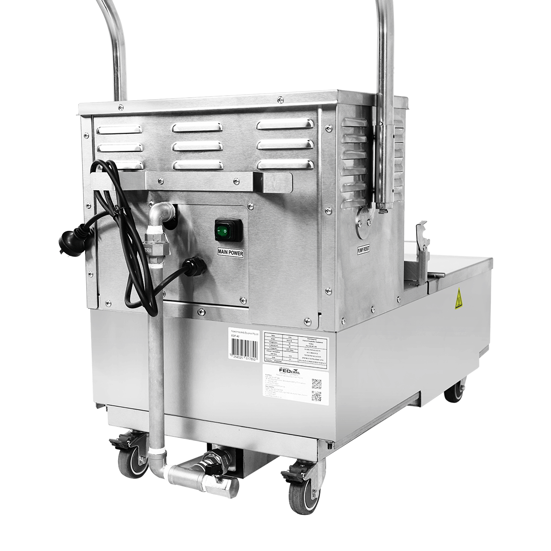 Frymax EOF-25 - 25L Electric Fryer Oil Filter Machine - image 5
