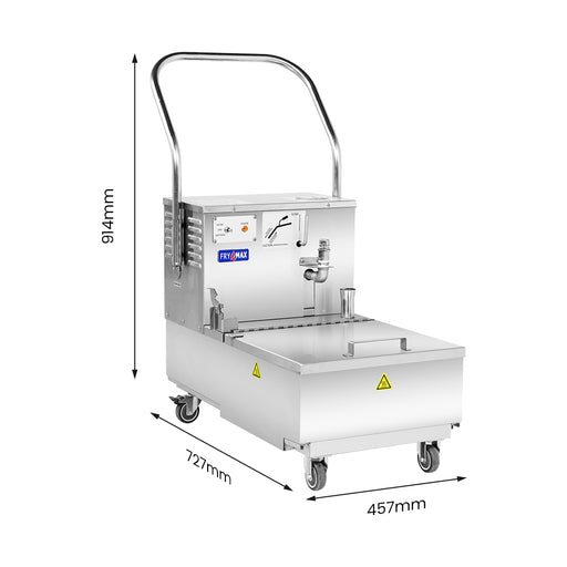 Frymax EOF-42 - 42L Electric Fryer Oil Filter Machine - image 2