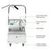 Frymax EOF-42 - 42L Electric Fryer Oil Filter Machine - image 3