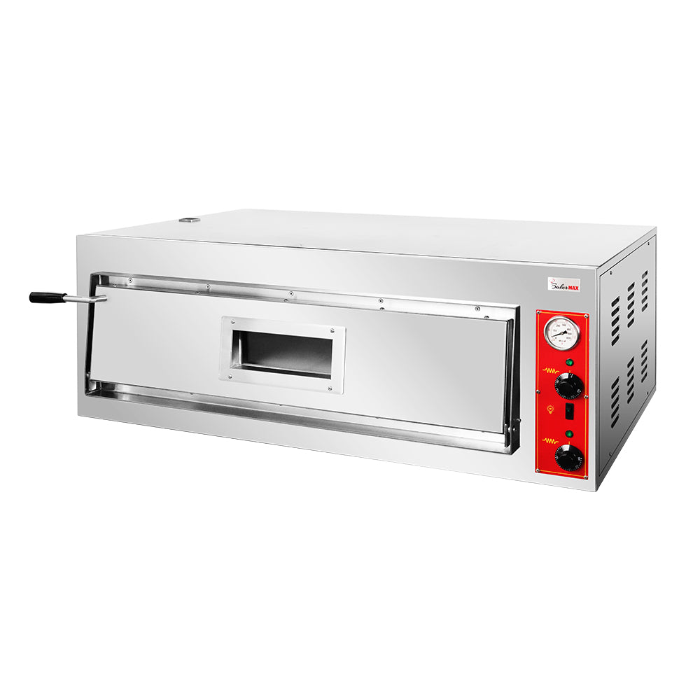 Baker Max EP-1-1-SDE - Black Panther Single Deck Electric Pizza Oven, 6 x 30cm
