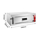 Baker Max EP-1-1-SDE - Black Panther Single Deck Electric Pizza Oven, 6 x 30cm - image 2