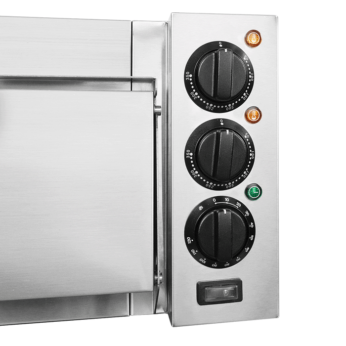 Baker Max EP-1T - Countertop Single Deck Electric Pizza Oven, 10A - image 13