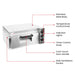 Baker Max EP-1T - Countertop Single Deck Electric Pizza Oven, 10A - image 3