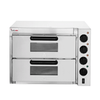 Baker Max EP-2T/15 - Countertop Double Deck Electric Pizza Oven, 15A