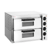 Baker Max EP-2T/15 - Countertop Double Deck Electric Pizza Oven, 15A - image 10