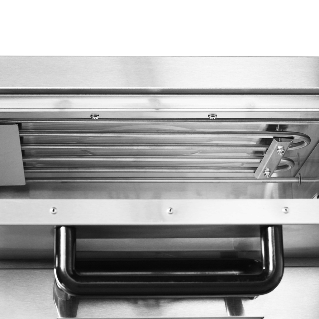 Baker Max EP-2T - Countertop Double Deck Electric Pizza Oven, 10A - image 14
