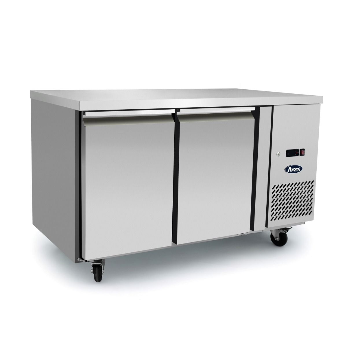 Atosa EPF3421 - 2 Door Slimline Underbench Fridge 1360mm