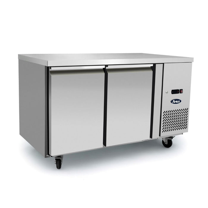 Atosa EPF3421 - 2 Door Slimline Underbench Fridge 1360mm