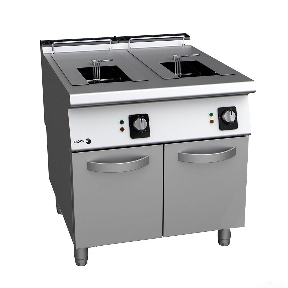 Fagor F-G9221 - Kore 900 Series Gas Deep Fryer 2 x 21L