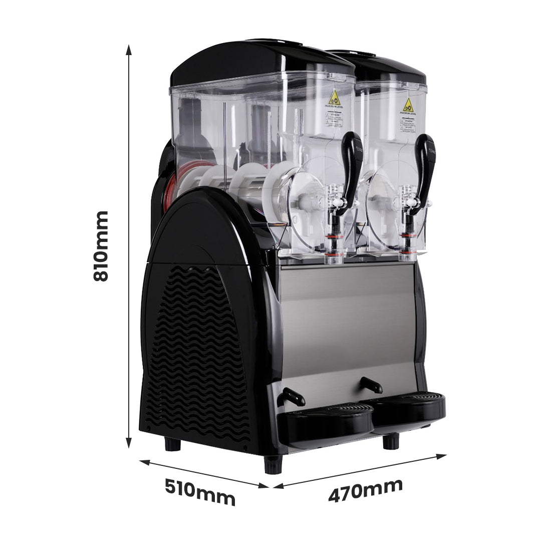 Benchstar FABIGANI-2S - Double 12L Granita and Slushie Machine - image 2