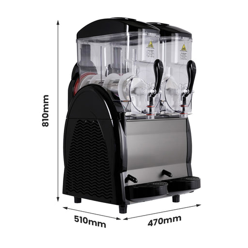 Benchstar FABIGANI-2S - Double 12L Granita and Slushie Machine - image 2