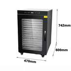 Benchstar FD-16HB - 16 Tray Commercial Food Dehydrator - image 2