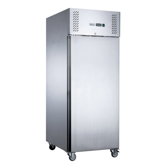 FED-X XURF400SFV - Single Door Stainless Steel Upright Freezer 680mm 429L
