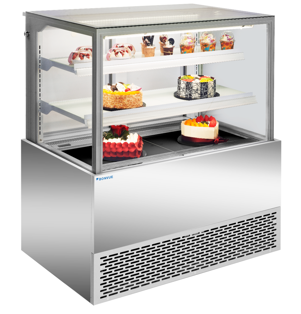 Bonvue FED FICL-840V - 1200mm Ice Cream Cake Display Freezer - image 2