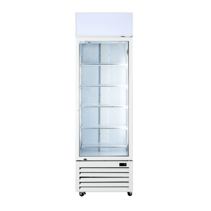 FED Thermaster LG-370P - Single Glass Door Upright Drink Fridge