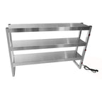 Benchstar FW12L-153 - Heat Lamp Food Warmer, 3 Tier, 1500mm, 12 Lamps