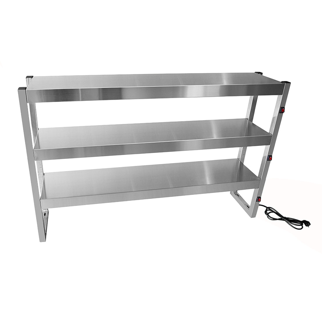 Benchstar FW12L-153 - Heat Lamp Food Warmer, 3 Tier, 1500mm, 12 Lamps