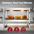 Benchstar FW4L-092 - Heat Lamp Food Warmer, 2 Tier, 900mm, 4 Lamps - image 4
