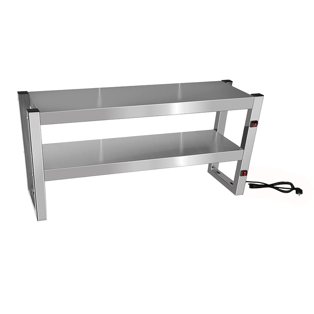 Benchstar FW8L-152 - Heat Lamp Food Warmer, 2 Tier, 1500mm, 8 Lamps