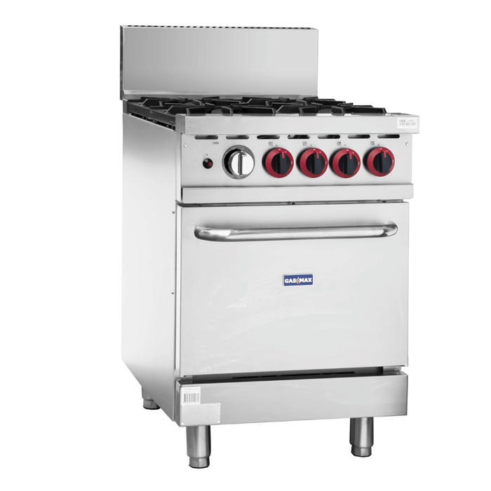Gasmax GBS4TS - 4 Burner Gas Range with Oven and Flame Failure - image 2