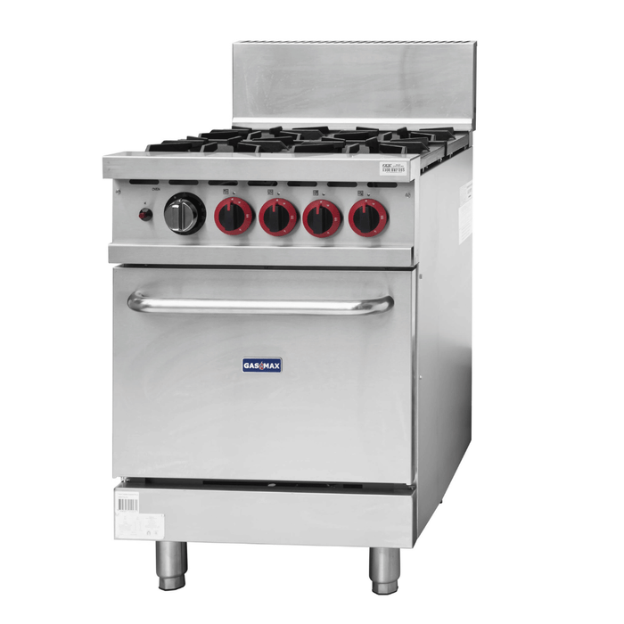 Gasmax GBS4TS - 4 Burner Gas Range with Oven and Flame Failure - image 3