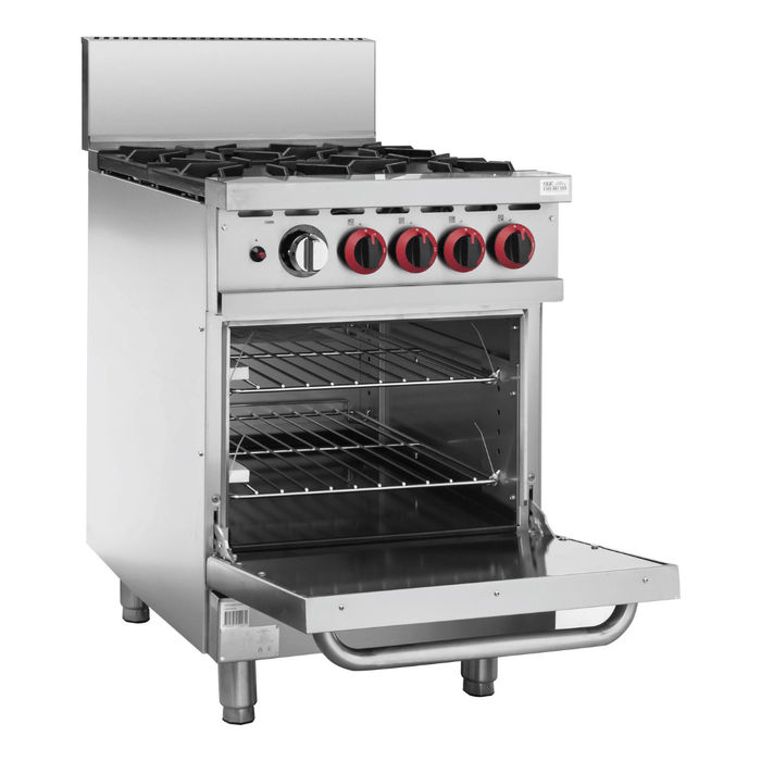 Gasmax GBS4TS - 4 Burner Gas Range with Oven and Flame Failure - image 4