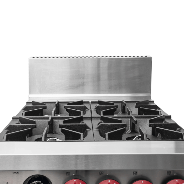 Gasmax GBS4TS - 4 Burner Gas Range with Oven and Flame Failure - image 6
