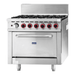 Gasmax GBS6TS - 6 Burner Gas Range with Oven and Flame Failure - image 3