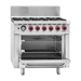 Gasmax GBS6TS - 6 Burner Gas Range with Oven and Flame Failure - image 4