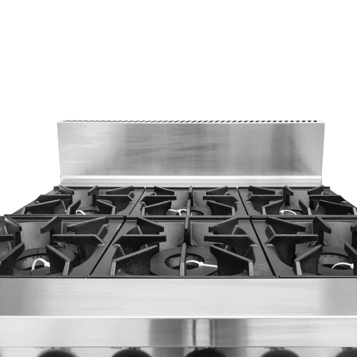 Gasmax GBS6TS - 6 Burner Gas Range with Oven and Flame Failure - image 6