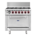 Gasmax GBS6TS - 6 Burner Gas Range with Oven and Flame Failure