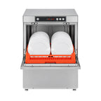 Asber GE-500BDD Tech Line Underbench Dishwasher - front view with door open