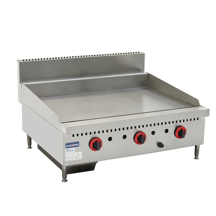Gasmax GG-36 - 900mm Gas Griddle Top 3 Burner