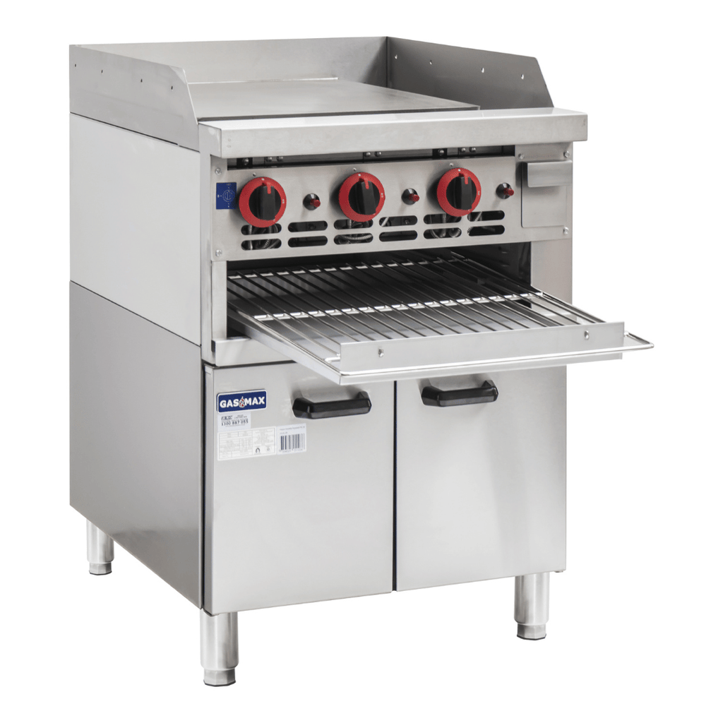 Gasmax GGS-24 - 600mm Gas Griddle and Toaster with Cabinet - image 3
