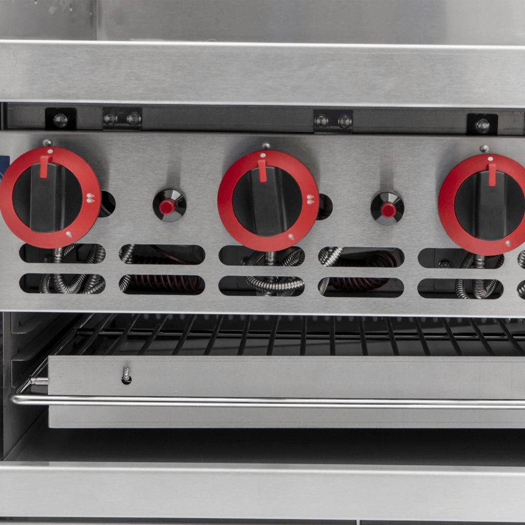 Gasmax GGS-24 - 600mm Gas Griddle and Toaster with Cabinet - image 5