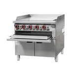 Gasmax GGS-36 - 900mm Gas Griddle and Toaster with Cabinet - image 3