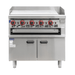 Gasmax GGS-36 - 900mm Gas Griddle and Toaster with Cabinet