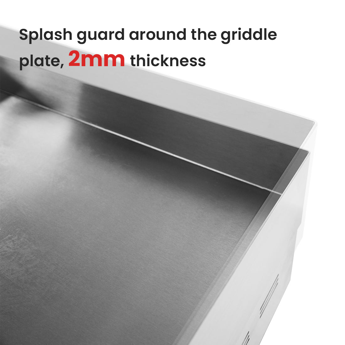Benchstar GH-610E - Electric Griddle, 610mm, 12mm Steel Plate - image 7