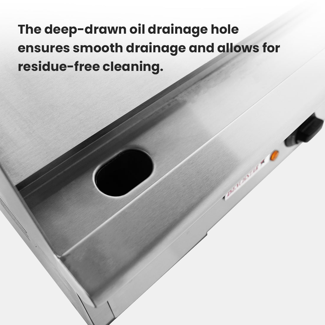 Benchstar GH-400E - Electric Griddle, 400mm, 12mm Steel Plate - image 8